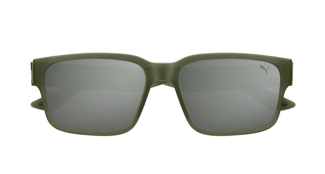 Sonnenbrillen puma pu0542s 003 verde rectangular / squared masculino größe 57mm - Detailansicht