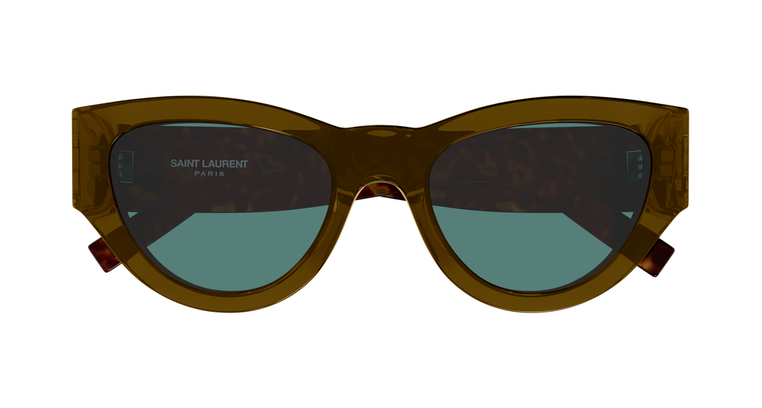 Lunettes de soleil saint laurent sl m94 013 marron cat eye femenino taille 53mm - Vue détaillée