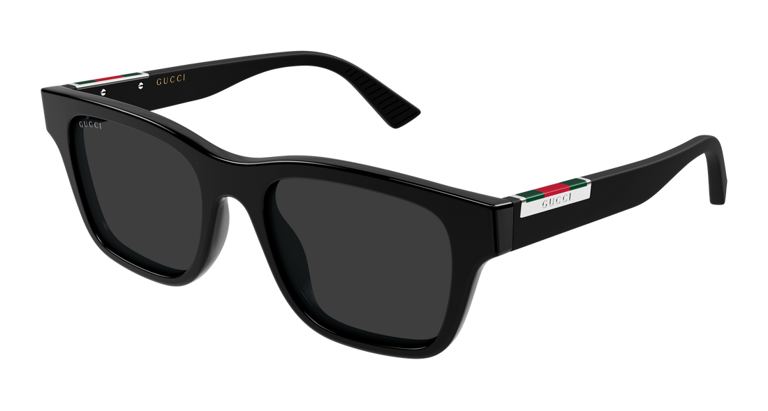Sunglasses gucci gg2089s 001 negro rectangular / squared masculino size 52mm - Main view