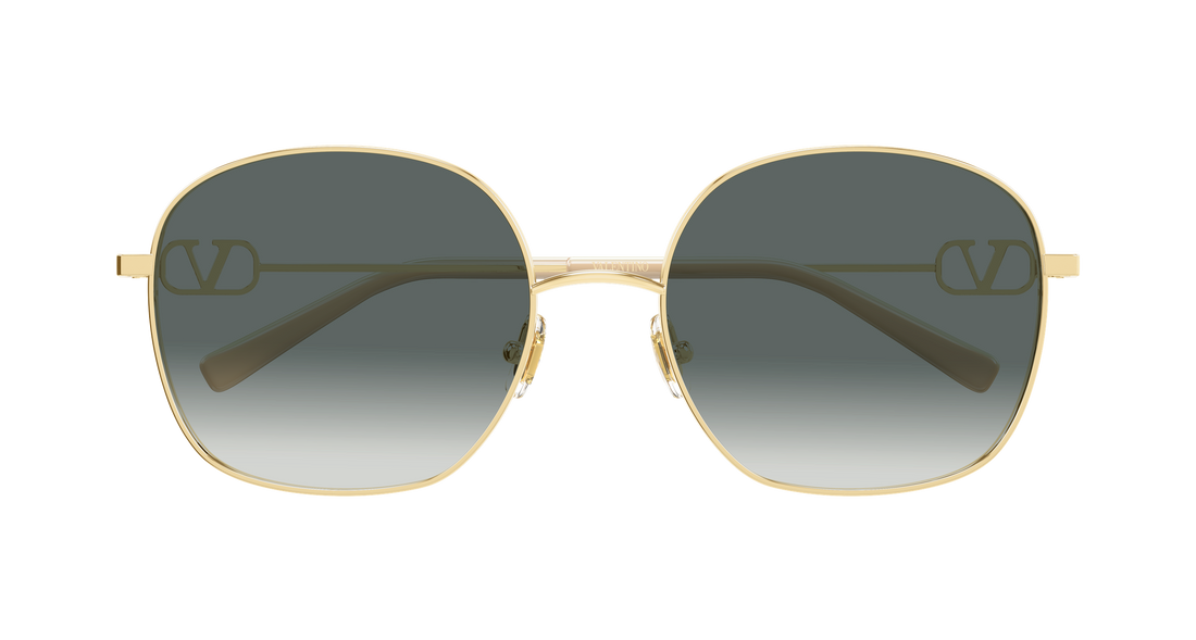 Sonnenbrillen valentino vg0028s 001 dorado rectangular / squared femenino größe 57mm - Detailansicht