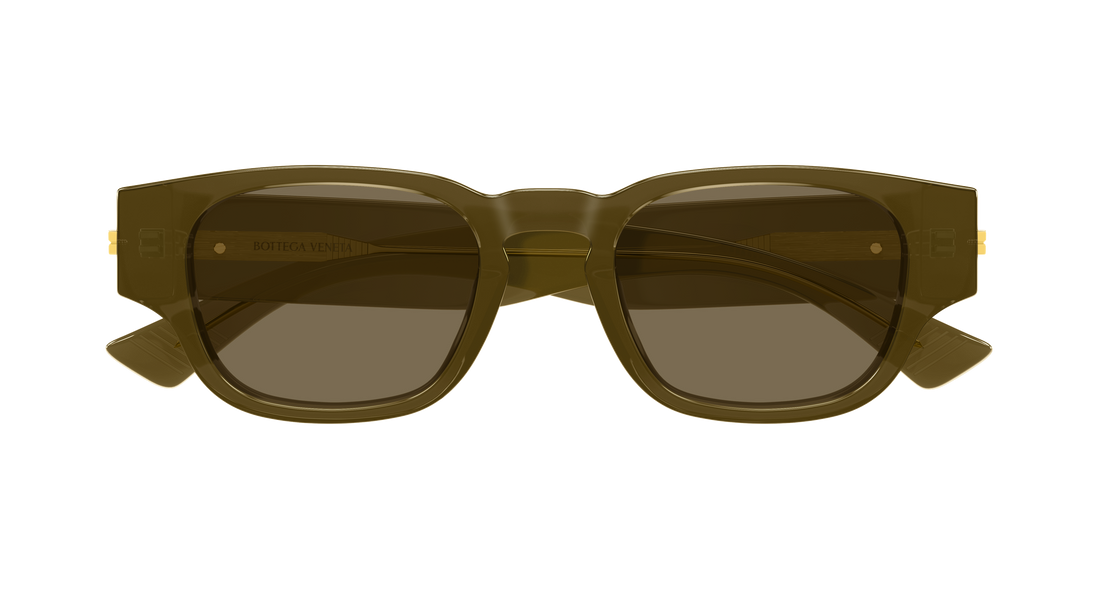 Sunglasses bottega veneta bv1460s 004 marron round/oval/panthos masculino size 51mm - Detailed view