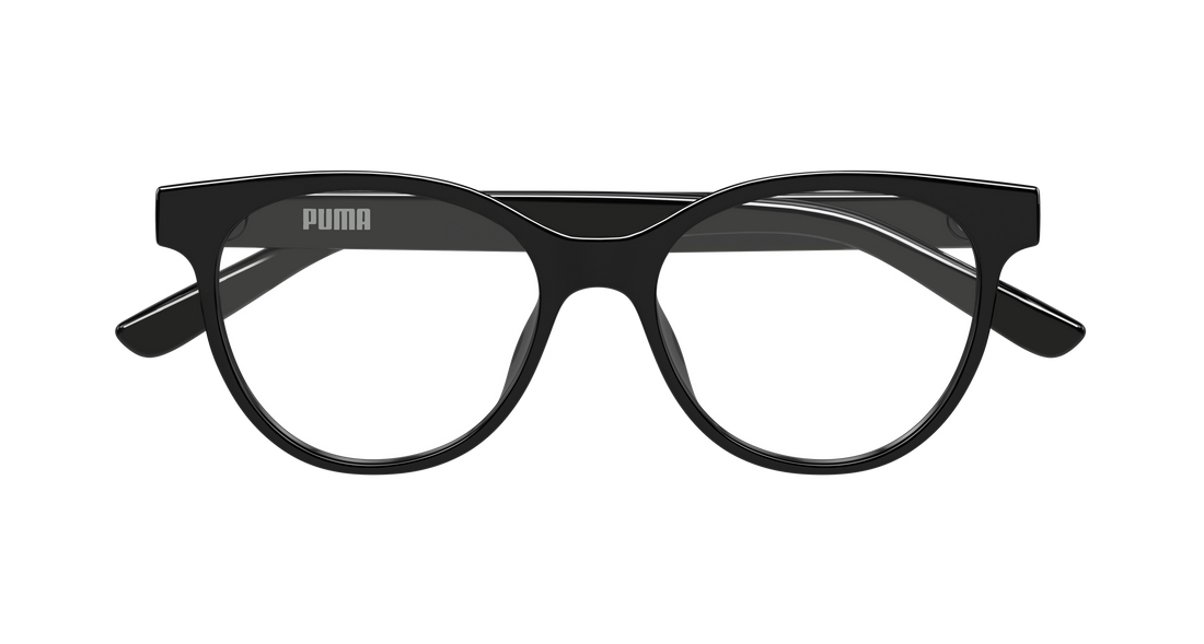 Occhiali da vista puma pj0090o 006 negro cat eye infantil taglia 50mm - Vista dettagliata