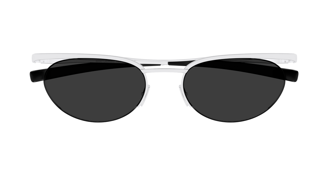 Sonnenbrillen saint laurent sl 862 002 plateado round/oval/panthos unisex größe 54mm - Detailansicht