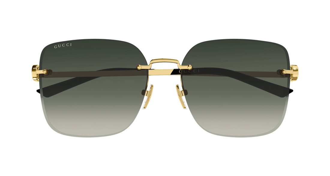 Lunettes de soleil gucci gg2229sa 005 dorado butterfly femenino taille 60mm - Vue détaillée