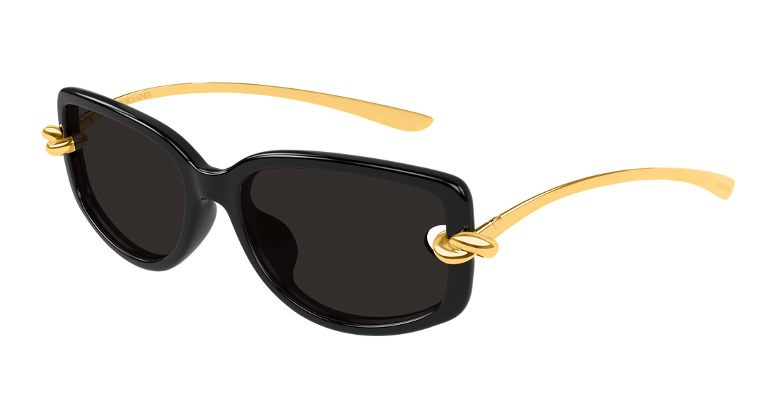 Sonnenbrillen bottega veneta bv1440sa 001 negro geometrical/directional femenino größe 59mm - Hauptansicht