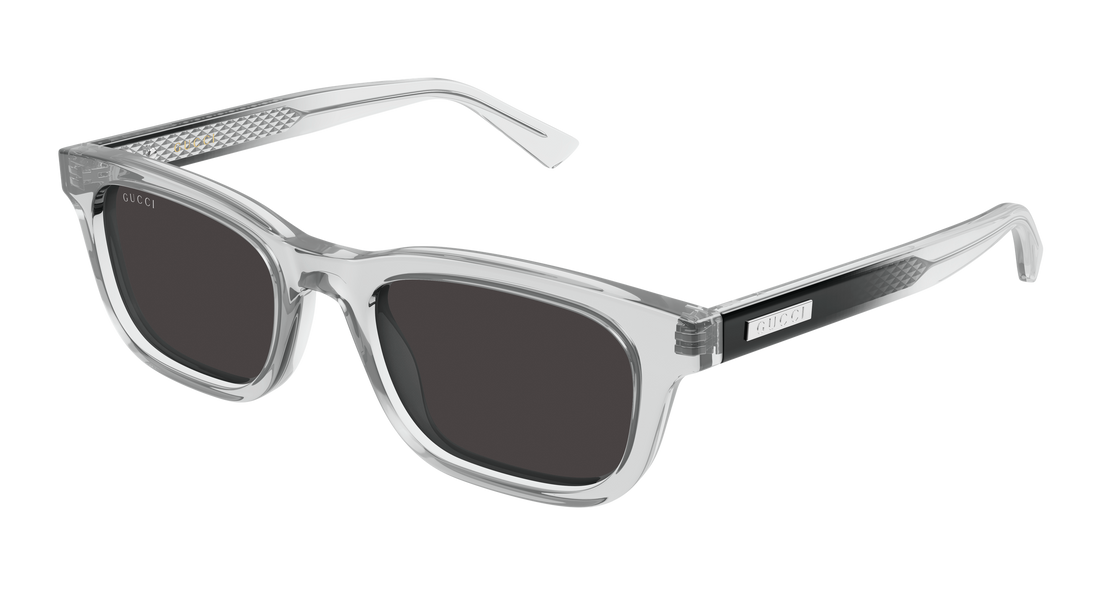 Lunettes de soleil gucci gg2248s 004 gris rectangular / squared masculino taille 51mm - Vue principale