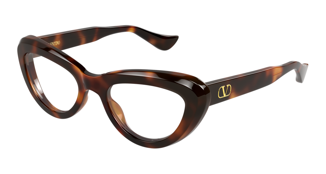 Brillen valentino vg0059o 003 havana cat eye femenino größe 52mm - Hauptansicht