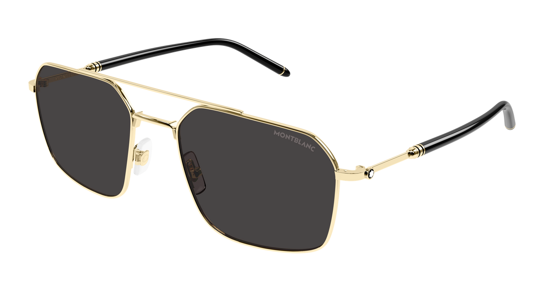 Sonnenbrillen montblanc mb0521s 001 dorado pilot/navigator masculino größe 58mm - Hauptansicht