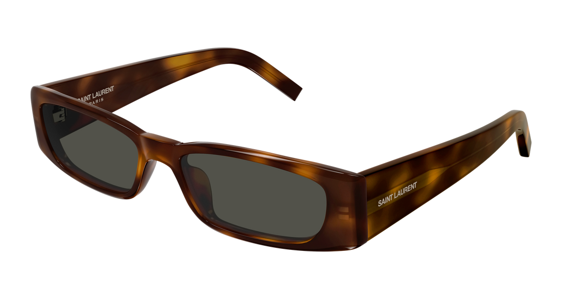 Lunettes de soleil saint laurent sl 942 002 havana rectangular / squared femenino taille 54mm - Vue principale