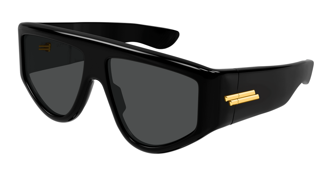 Lunettes de soleil bottega veneta bv1492s 001 negro shield unisex taille 59mm - Vue principale