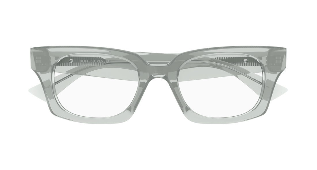 Lunettes de vue bottega veneta bv1504o 004 gris cat eye femenino taille 48mm - Vue détaillée