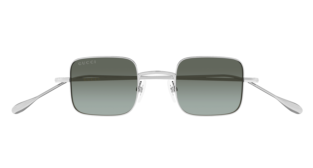Sunglasses gucci gg1813s 010 plateado rectangular / squared unisex size 43mm - Detailed view