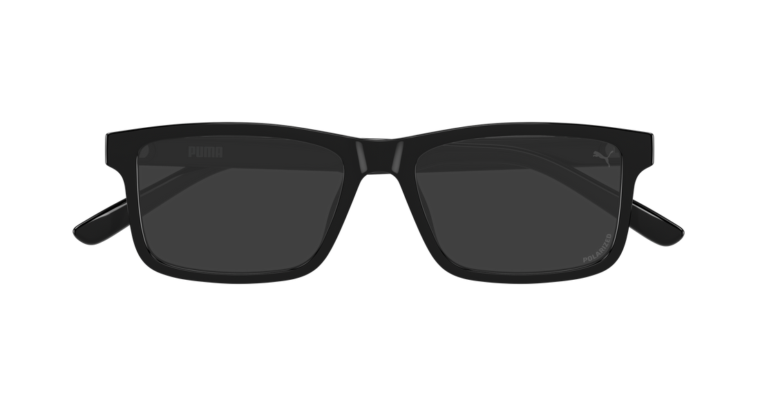 Lunettes de soleil puma pu0544s 001 negro rectangular / squared masculino taille 55mm - Vue détaillée