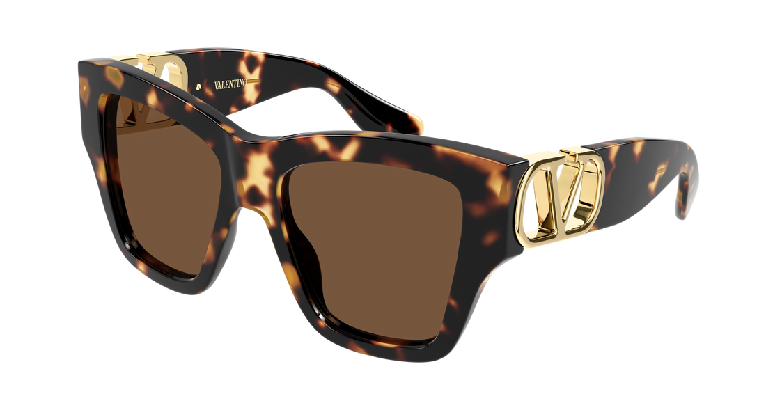 Lunettes de soleil valentino vg0052s 003 havana butterfly femenino taille 53mm - Vue principale