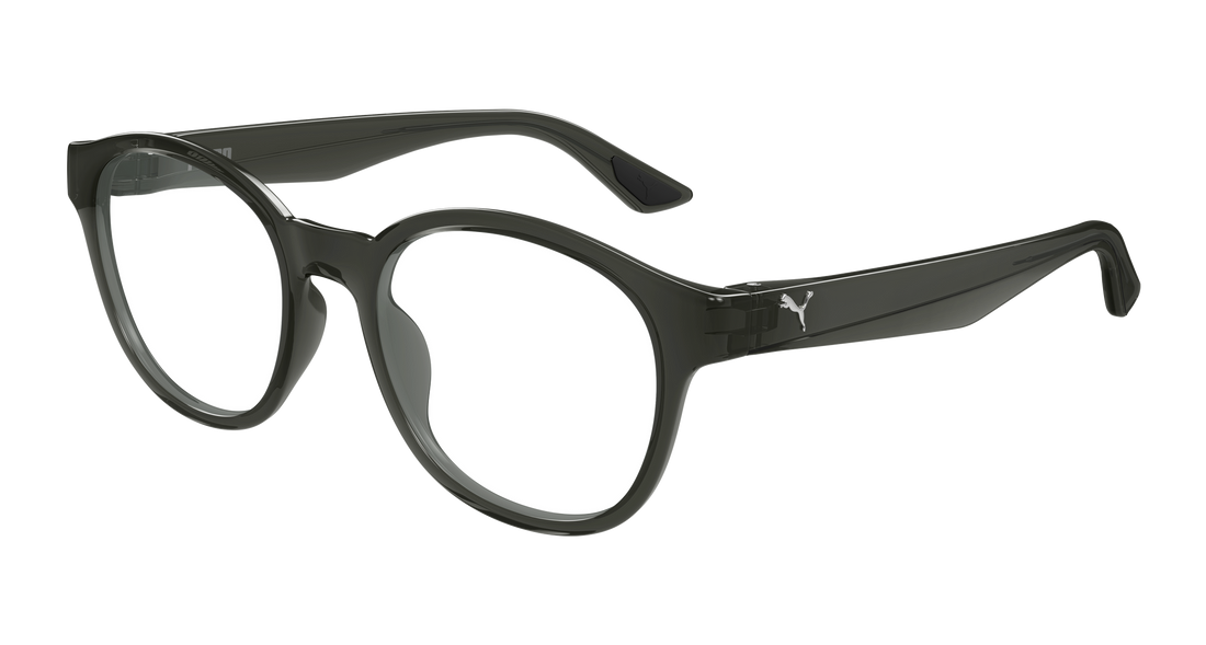 Occhiali da vista puma pu0540o 004 verde round/oval/panthos masculino taglia 50mm - Vista principale