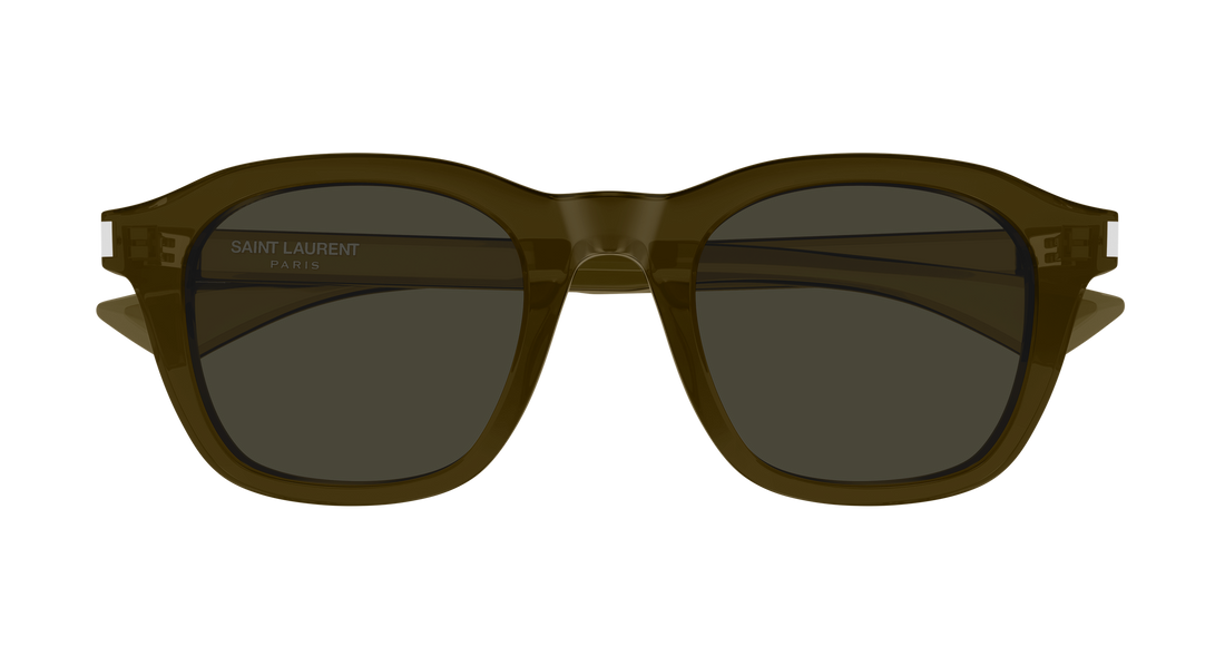 Sunglasses saint laurent sl 880/k 004 marron unisex size 50mm - Detailed view