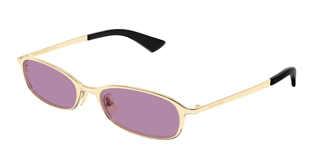 Lunettes de soleil saint laurent sl 934 mia 004 dorado round/oval/panthos femenino taille 52mm - Vue principale