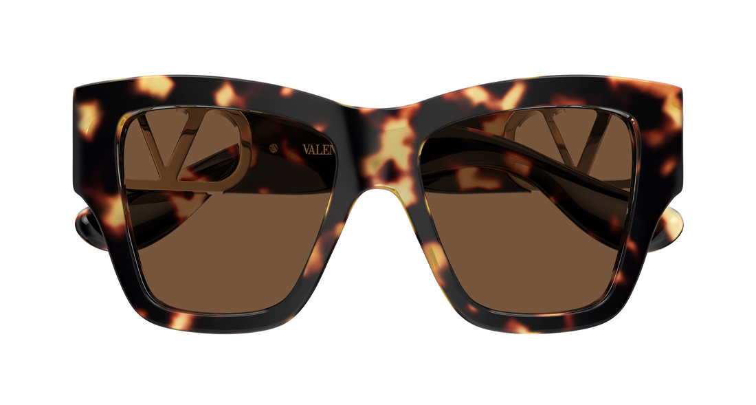 Lunettes de soleil valentino vg0052s 003 havana butterfly femenino taille 53mm - Vue détaillée