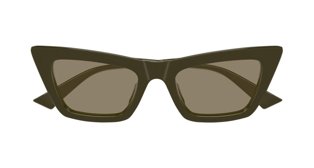 Sunglasses bottega veneta bv1446s 005 verde cat eye femenino size 53mm - Detailed view