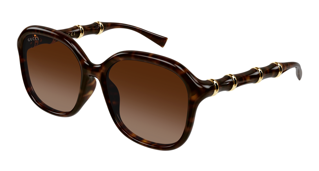 Sonnenbrillen gucci gg2061sa 002 havana rectangular / squared femenino größe 55mm - Hauptansicht