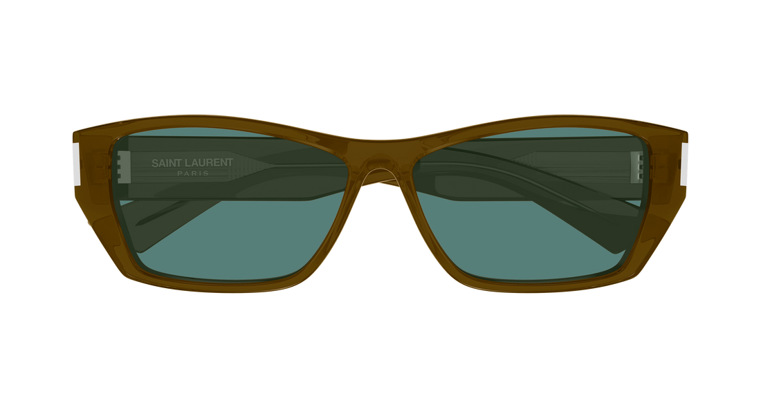 Sonnenbrillen saint laurent sl 928 003 marron rectangular / squared femenino größe 57mm - Detailansicht