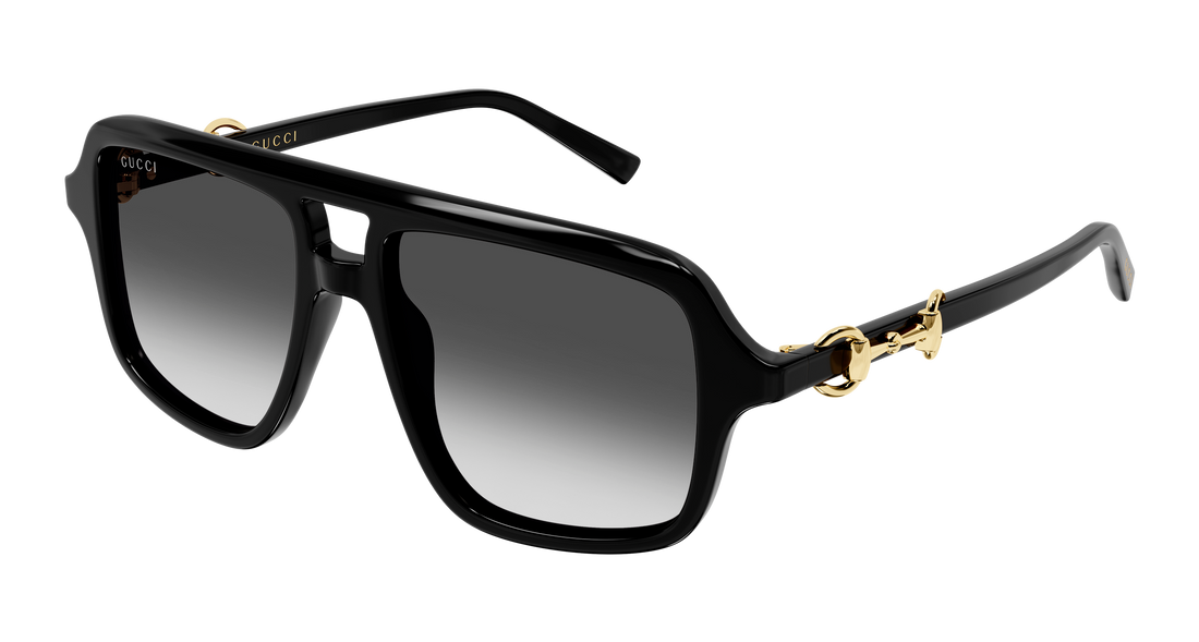 Sonnenbrillen gucci gg2052s 007 negro pilot/navigator femenino größe 55mm - Hauptansicht