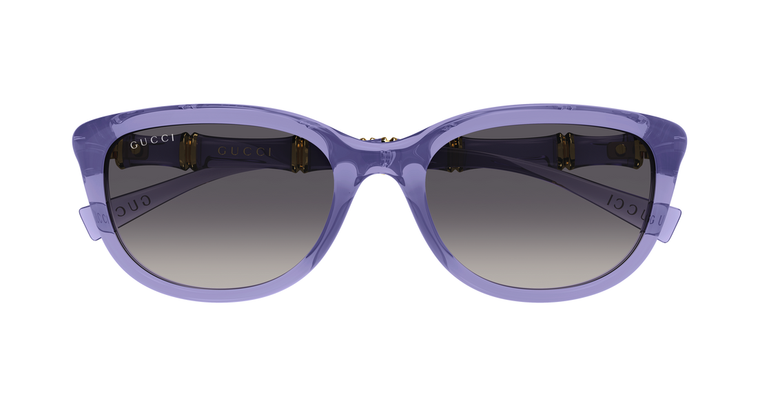 Sonnenbrillen gucci gg2062sa 004 violeta rectangular / squared femenino größe 54mm - Detailansicht