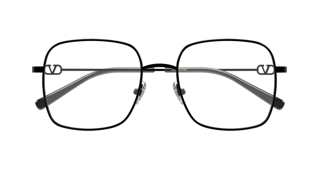 Lunettes de vue valentino vg0030o 005 negro rectangular / squared femenino taille 53mm - Vue détaillée