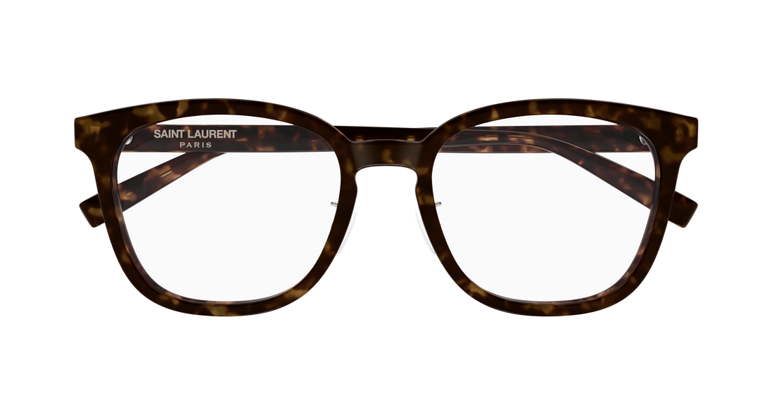 Brillen saint laurent sl 917/f 002 havana round/oval/panthos unisex größe 54mm - Detailansicht