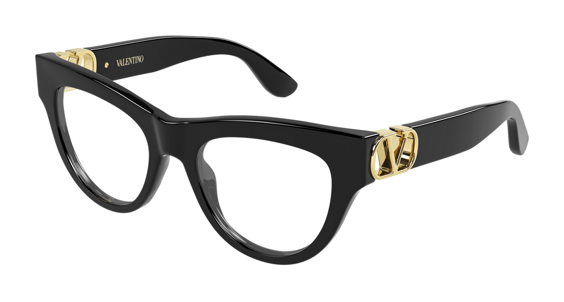Lunettes de vue valentino vg0054o 005 negro cat eye femenino taille 51mm - Vue principale