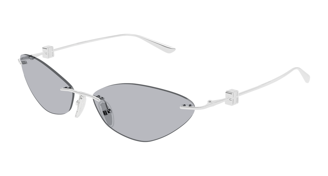 Sonnenbrillen balenciaga bb0536s 003 plateado geometrical/directional femenino größe 63mm - Hauptansicht