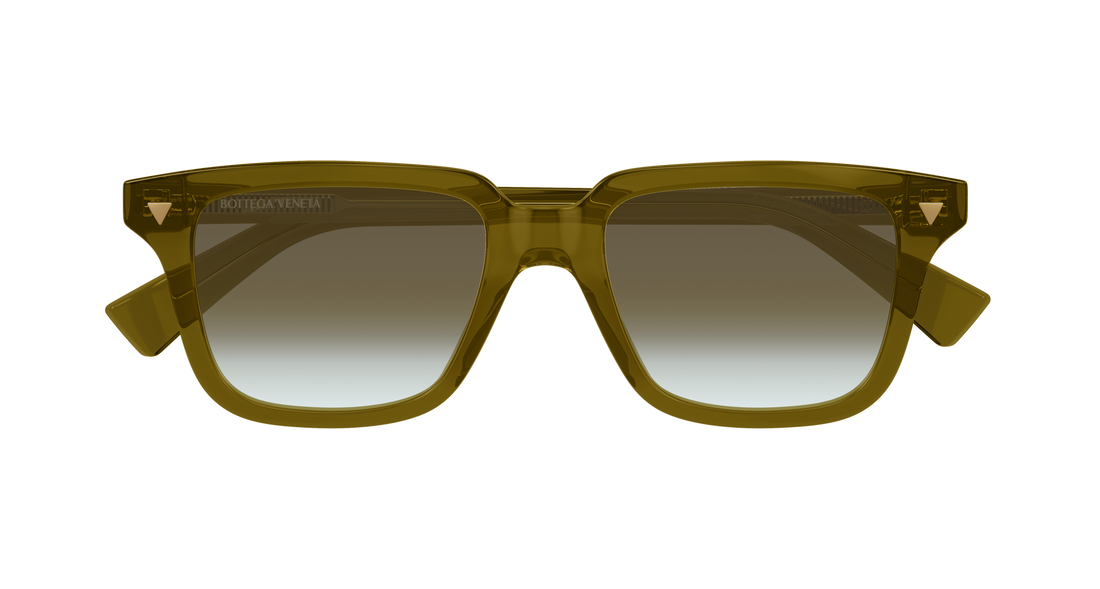 Sunglasses bottega veneta bv1363s 005 marron rectangular / squared unisex size 50mm - Detailed view