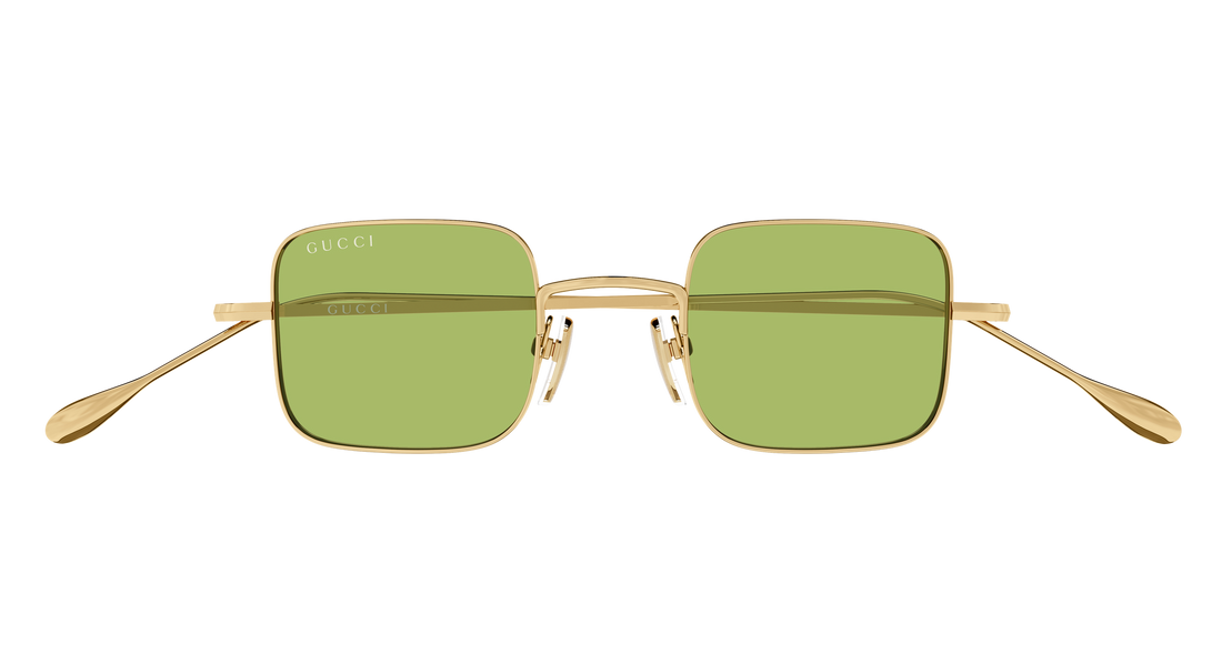 Sunglasses gucci gg1813s 012 dorado rectangular / squared unisex size 43mm - Detailed view