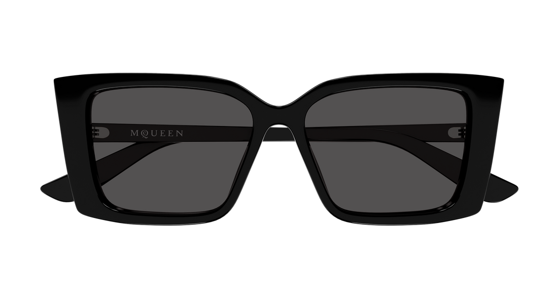 Sonnenbrillen alexander mcqueen am0578s 001 negro cat eye femenino größe 56mm - Detailansicht