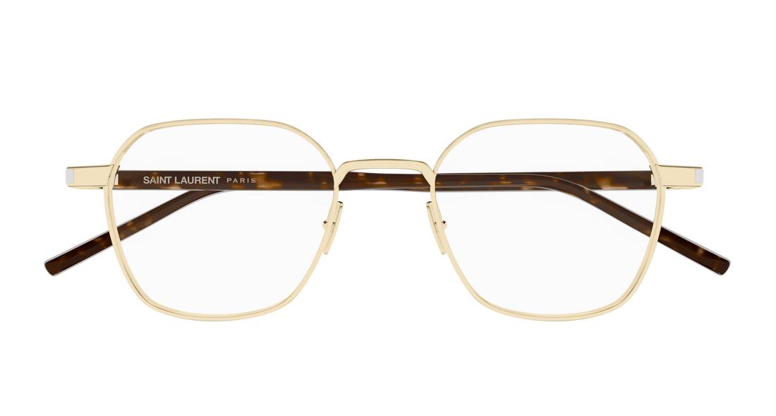Lunettes de vue saint laurent sl 883 006 dorado round/oval/panthos unisex taille 50mm - Vue détaillée