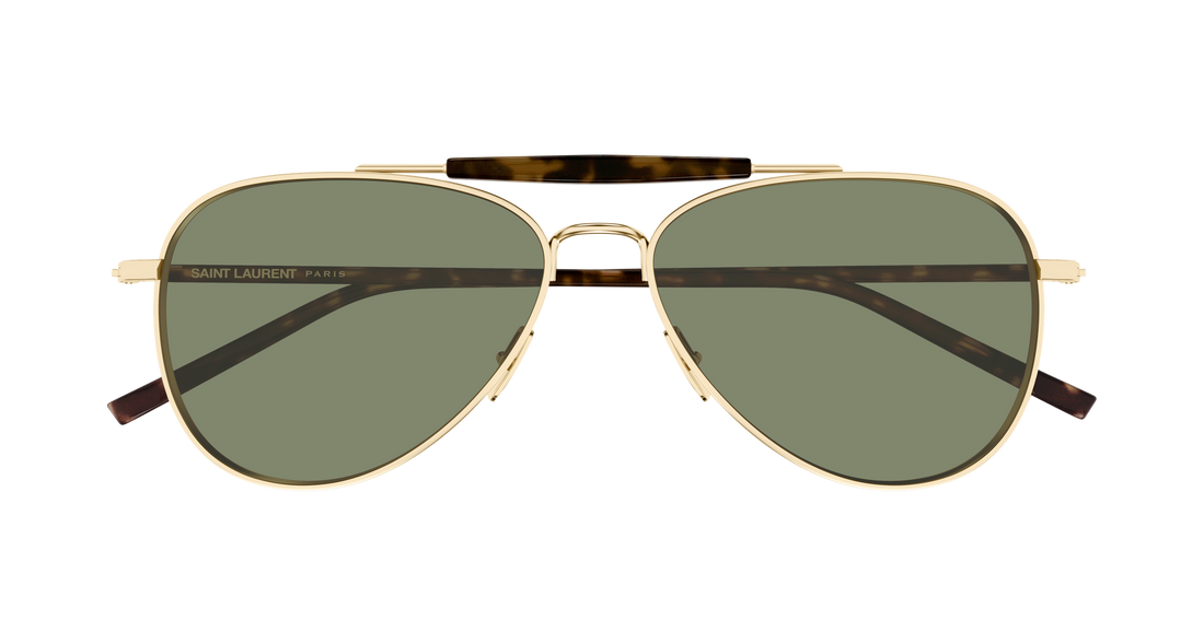 Gafas de sol saint laurent sl 864 003 dorado pilot/navigator unisex talla 57mm - Vista de detalle