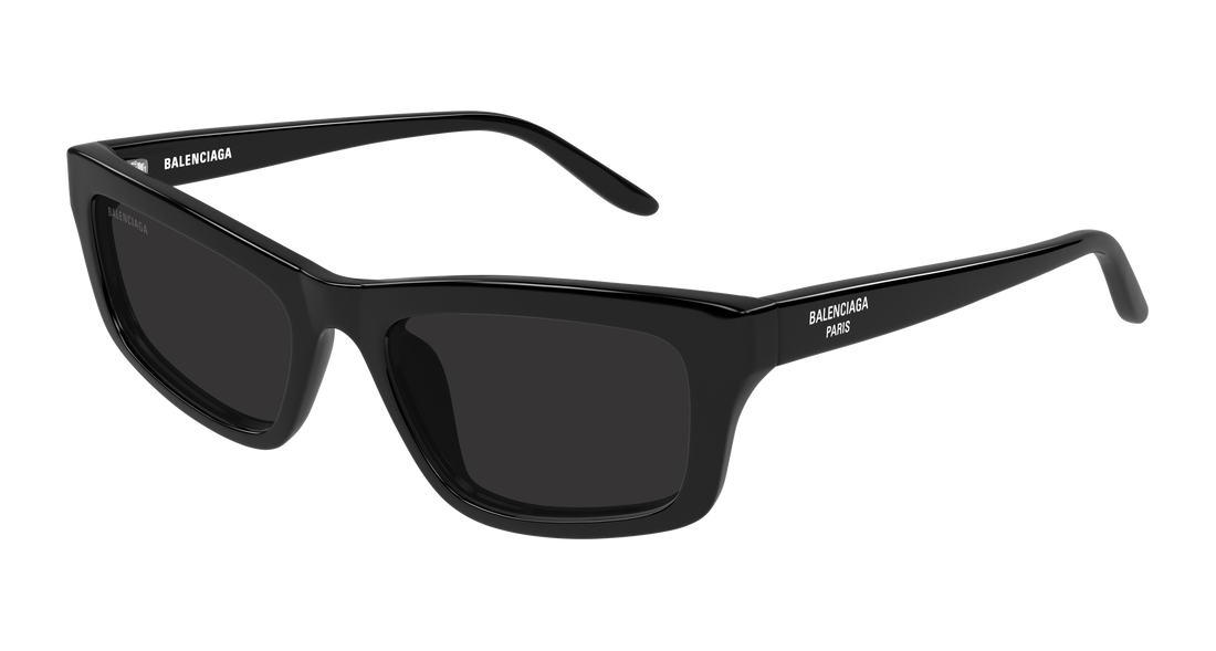 Lunettes de soleil balenciaga bb0527s 001 negro cat eye femenino taille 56mm - Vue principale