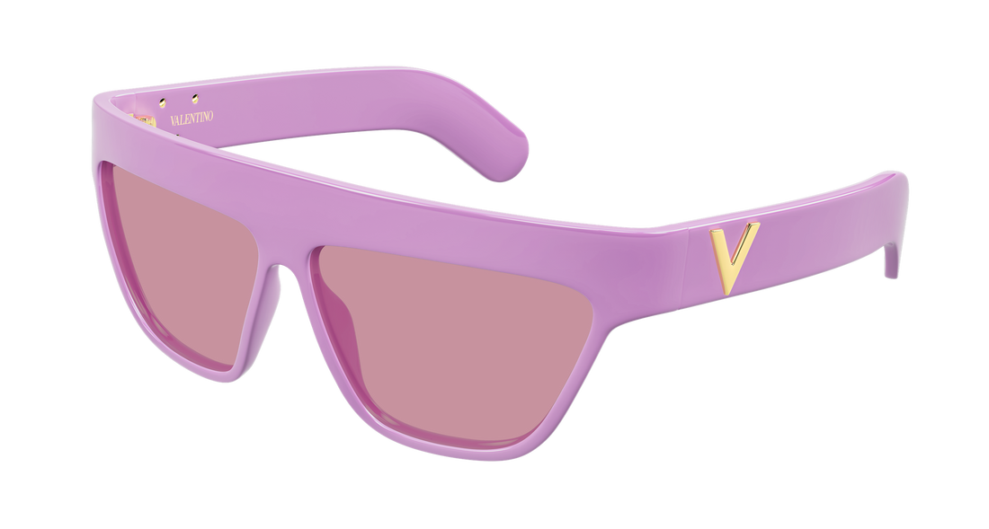 Sonnenbrillen valentino vg0068s 002 rosa geometrical/directional unisex größe 62mm - Hauptansicht