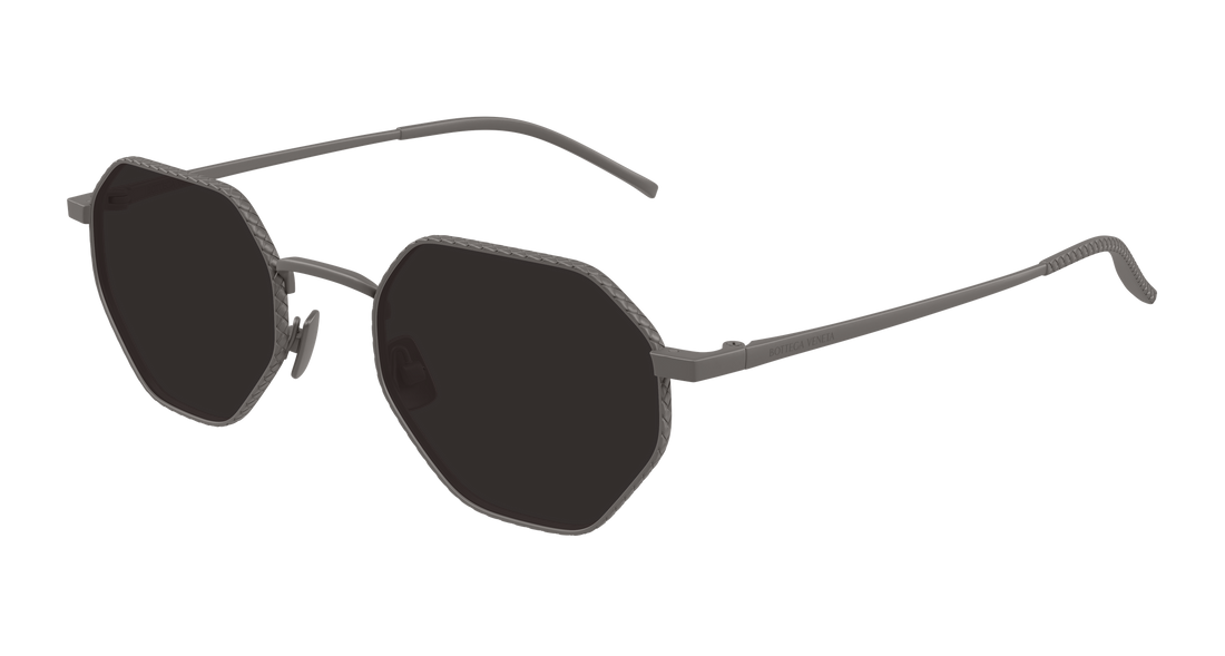 Sunglasses bottega veneta bv1471s 001 plateado round/oval/panthos unisex size 51mm - Main view