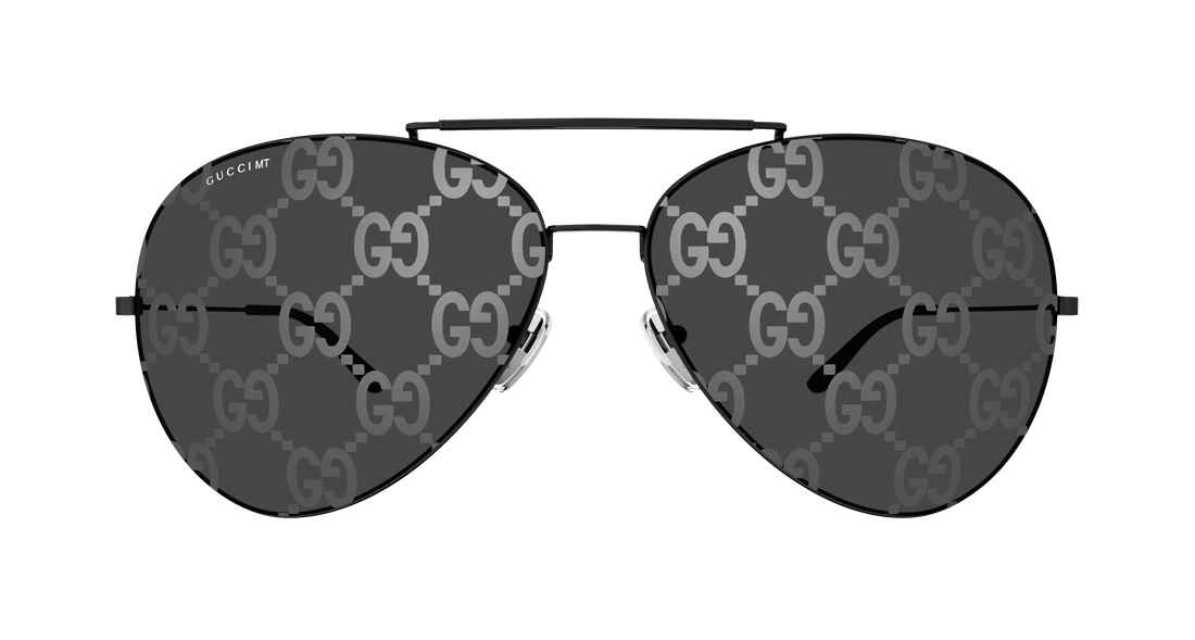 Sunglasses gucci gg2172s 002 negro pilot/navigator masculino size 65mm - Detailed view