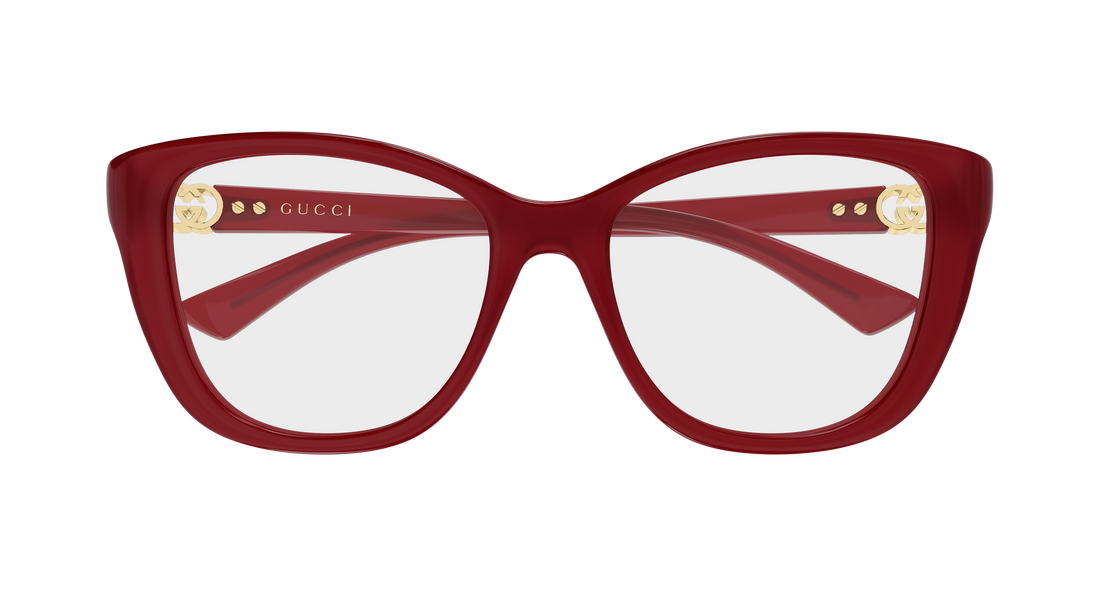Lunettes de vue gucci gg2195o 004 rojo cat eye femenino taille 53mm - Vue détaillée