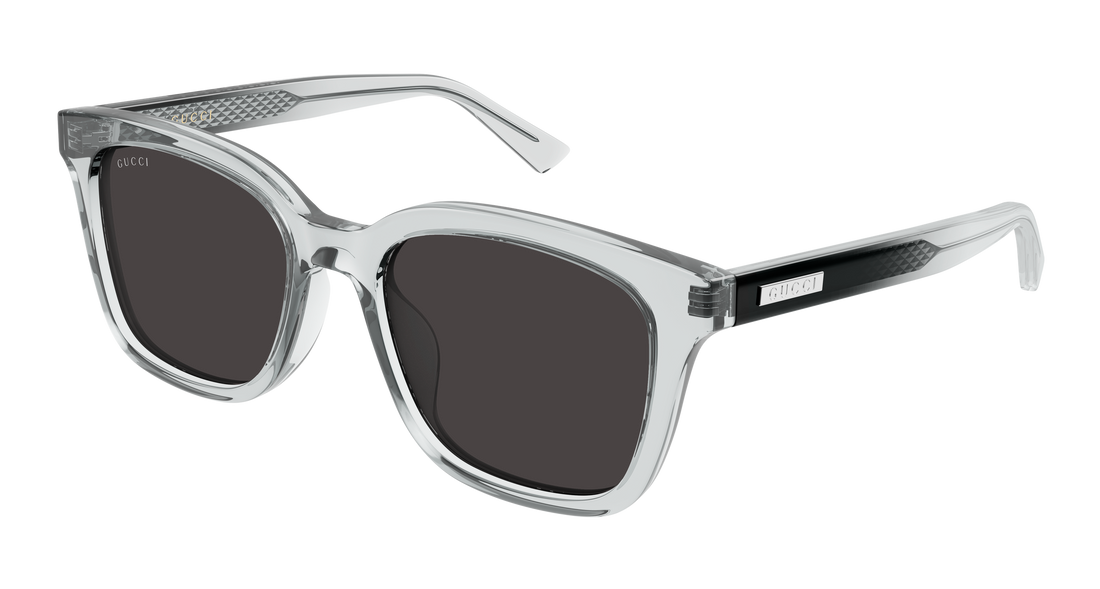 Lunettes de soleil gucci gg2251sa 003 gris rectangular / squared masculino taille 54mm - Vue principale