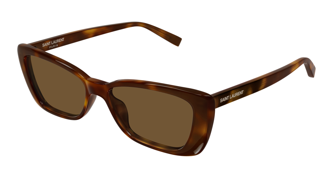 Lunettes de soleil saint laurent sl 943 003 havana rectangular / squared femenino taille 54mm - Vue principale