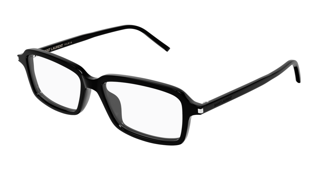 Lunettes de vue saint laurent sl 938 opt 001 negro rectangular / squared masculino taille 53mm - Vue principale