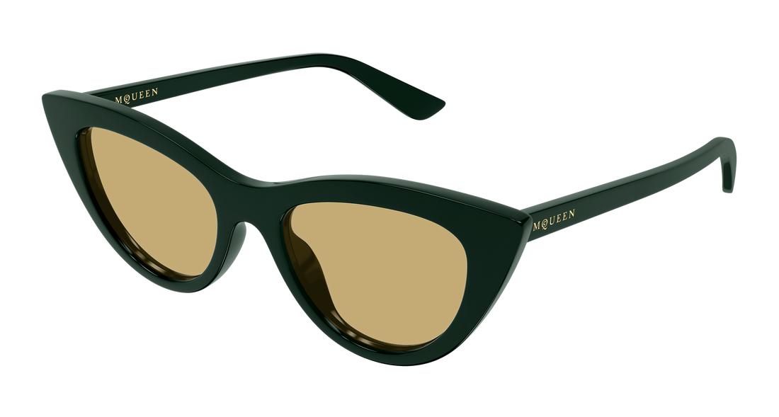 Sonnenbrillen alexander mcqueen am0577s 004 verde cat eye femenino größe 53mm - Hauptansicht