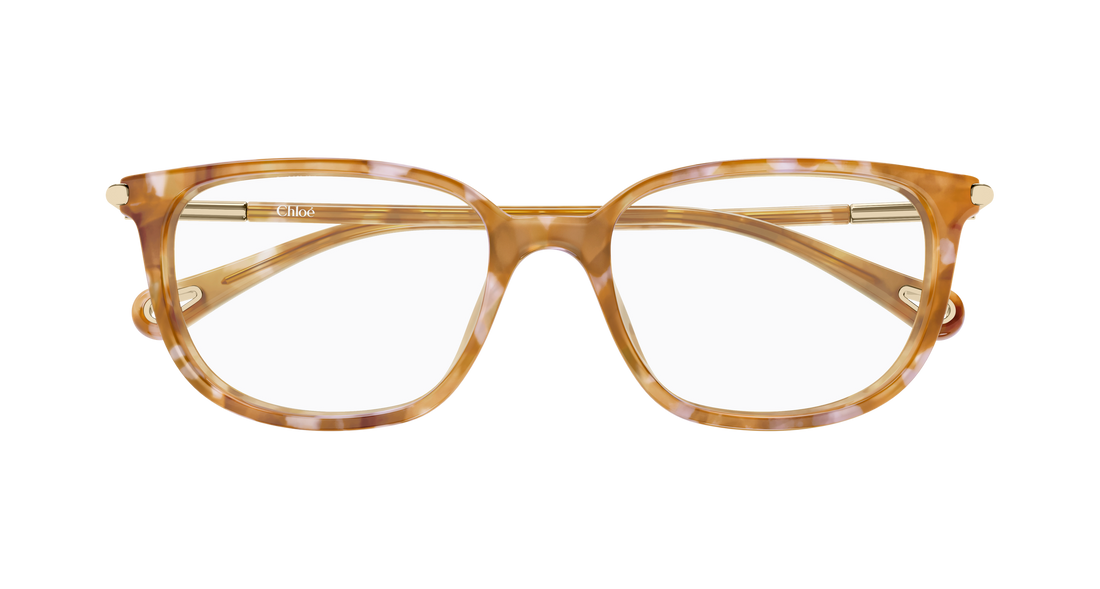 Lunettes de vue chloé ch0400o 004 havana cat eye femenino taille 53mm - Vue détaillée