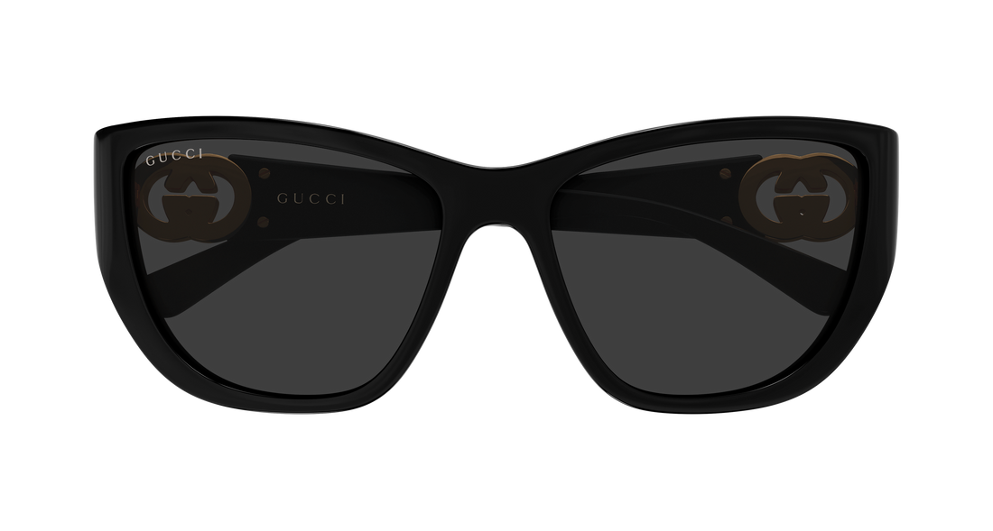 Sonnenbrillen gucci gg2122s 001 negro cat eye femenino größe 56mm - Detailansicht
