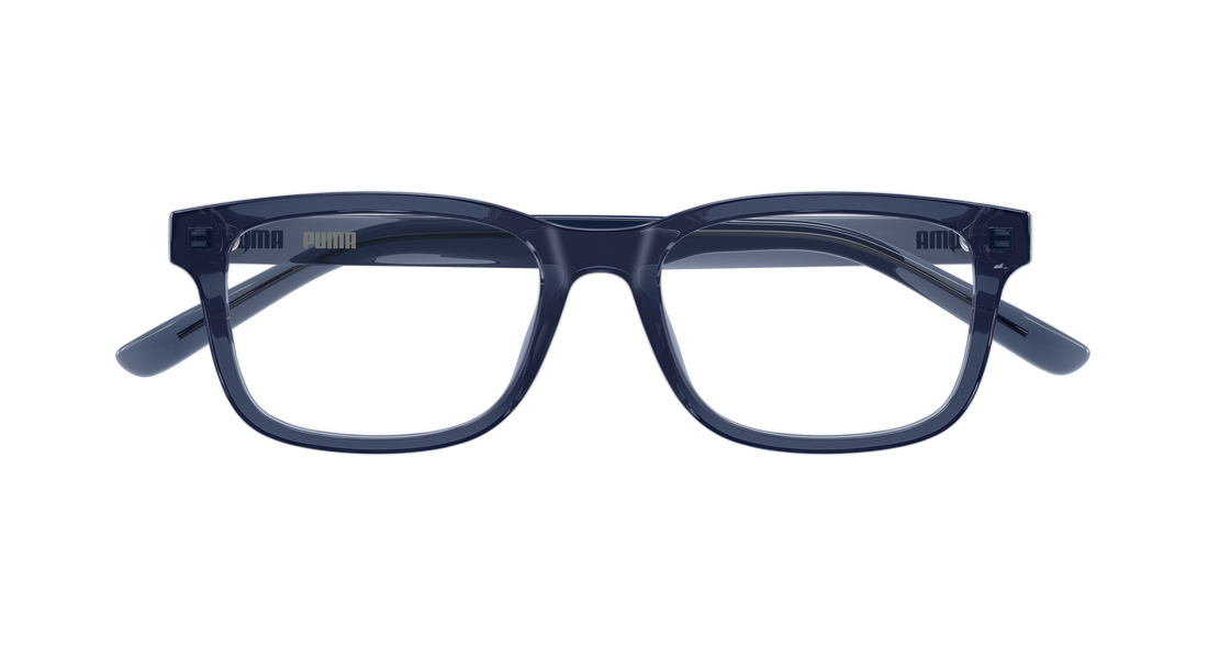 Lunettes de vue puma pu0550oa 002 azul rectangular / squared masculino taille 53mm - Vue détaillée