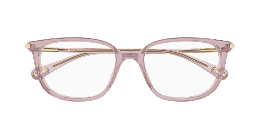 Lunettes de vue chloé ch0400o 005 rosa cat eye femenino taille 53mm - Vue détaillée