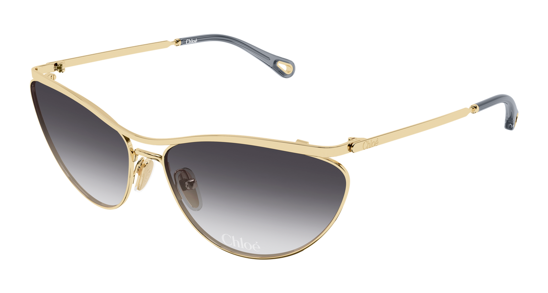 Lunettes de soleil chloé ch0386s 002 dorado geometrical/directional femenino taille 62mm - Vue principale